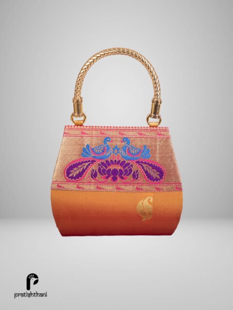 Paithani Handbag Big Bag at Rs 1500/piece | Paithani Purse in Pune | ID:  19413071873