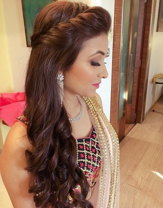 Wedding Hairstyle Ideas in Hindi|लंबे बालों के लिए बेस्ट हेयरस्टाइल|Simple  Wedding Hairstyles | silk saree wedding hairstyle ideas | HerZindagi