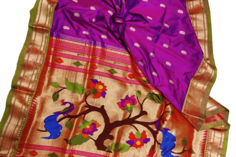 Hastakala paithani saree from yeola