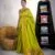 Parrot Green Kubear Semi Paithani Saree
