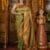 Mehendi Green Star Semi Paithani Saree