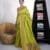 Parrot Green Kubear Semi Paithani Saree