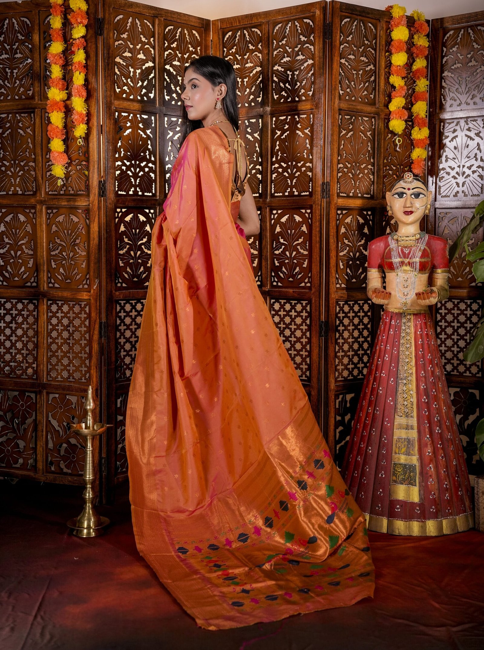 Pitch Yeola Style Paithani