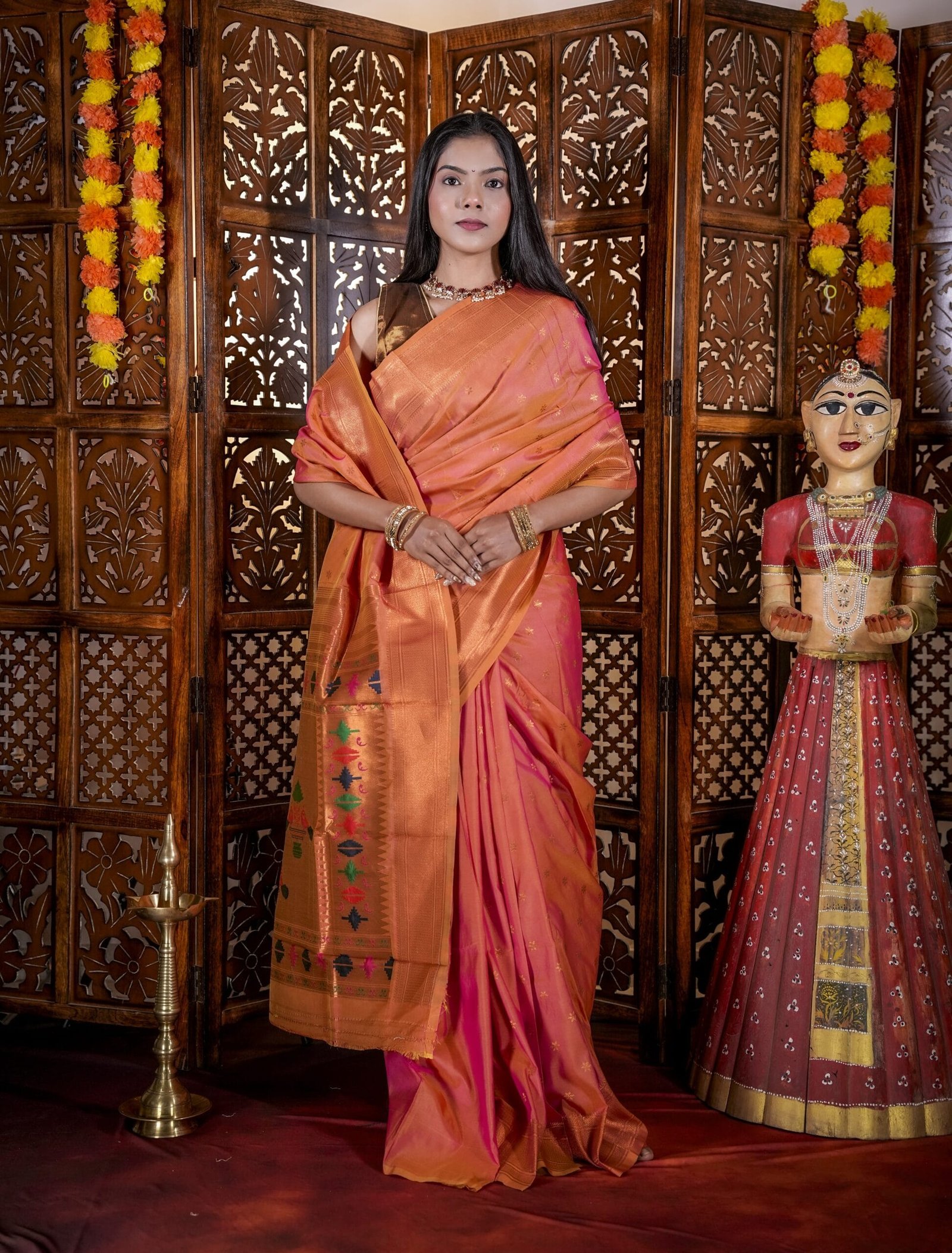 Pitch Star Paithani Saree