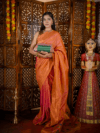 Green Handmade Paithani Sling Bag for Women