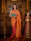 Green Handmade Paithani Sling Bag for Women