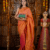 Green Handmade Paithani Sling Bag for Women