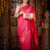 Golden Handmade Paithani Handbag Purse for Women