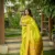 Parrot Green Kalanjali Semi Paithani Saree