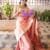 Purple handmade sling dual Paithani purse