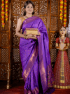 Golden Handmade Sling Paithani Bag for Women